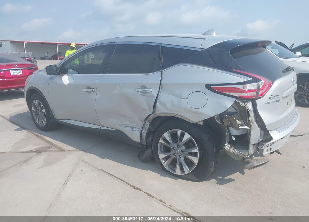2018 NISSAN MURANO S VIN: 5N1AZ2MG1JN135372