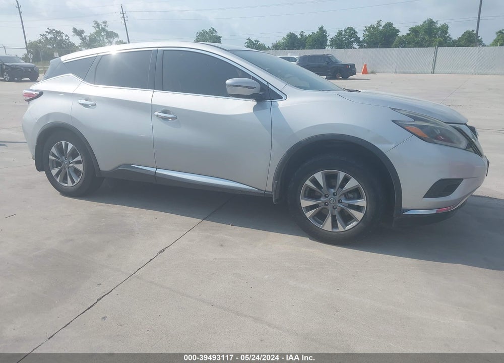 2018 NISSAN MURANO S VIN: 5N1AZ2MG1JN135372