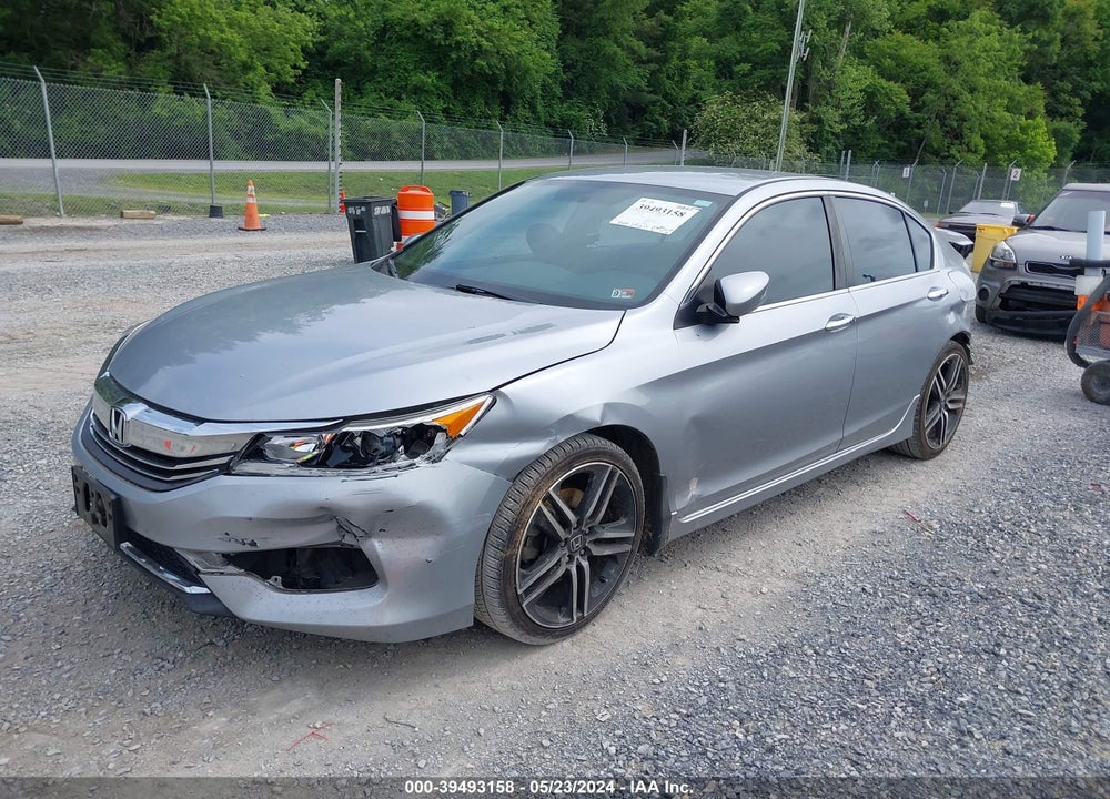 2016 HONDA ACCORD SPORT VIN: 1HGCR2F5XGA217529