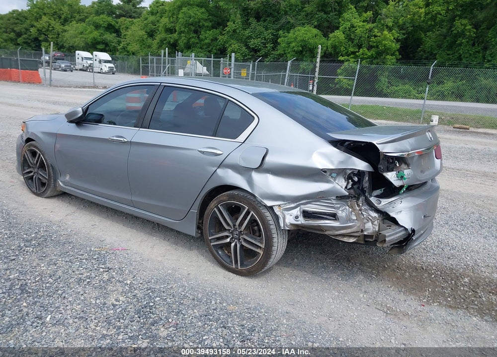 2016 HONDA ACCORD SPORT VIN: 1HGCR2F5XGA217529