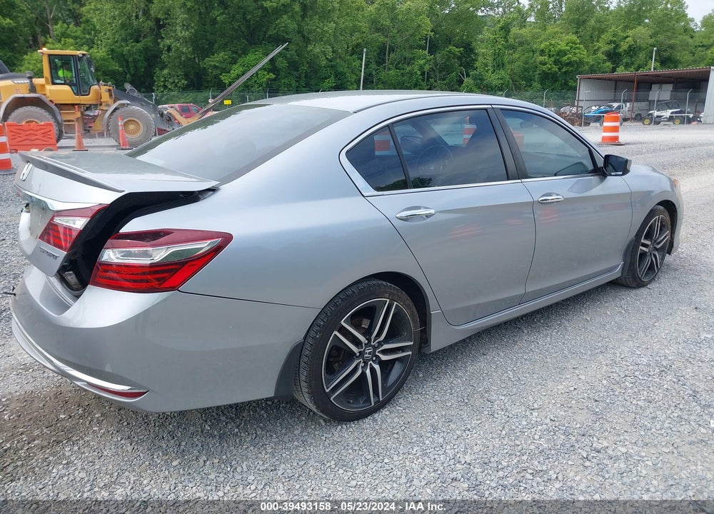 2016 HONDA ACCORD SPORT VIN: 1HGCR2F5XGA217529