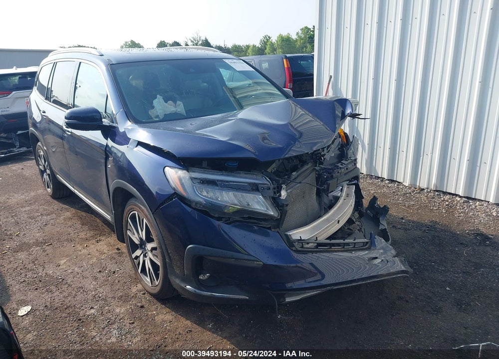 2019 HONDA PILOT TOURING VIN: 5FNYF6H99KB084718