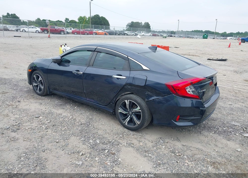 2016 HONDA CIVIC TOURING VIN: 19XFC1F96GE001989