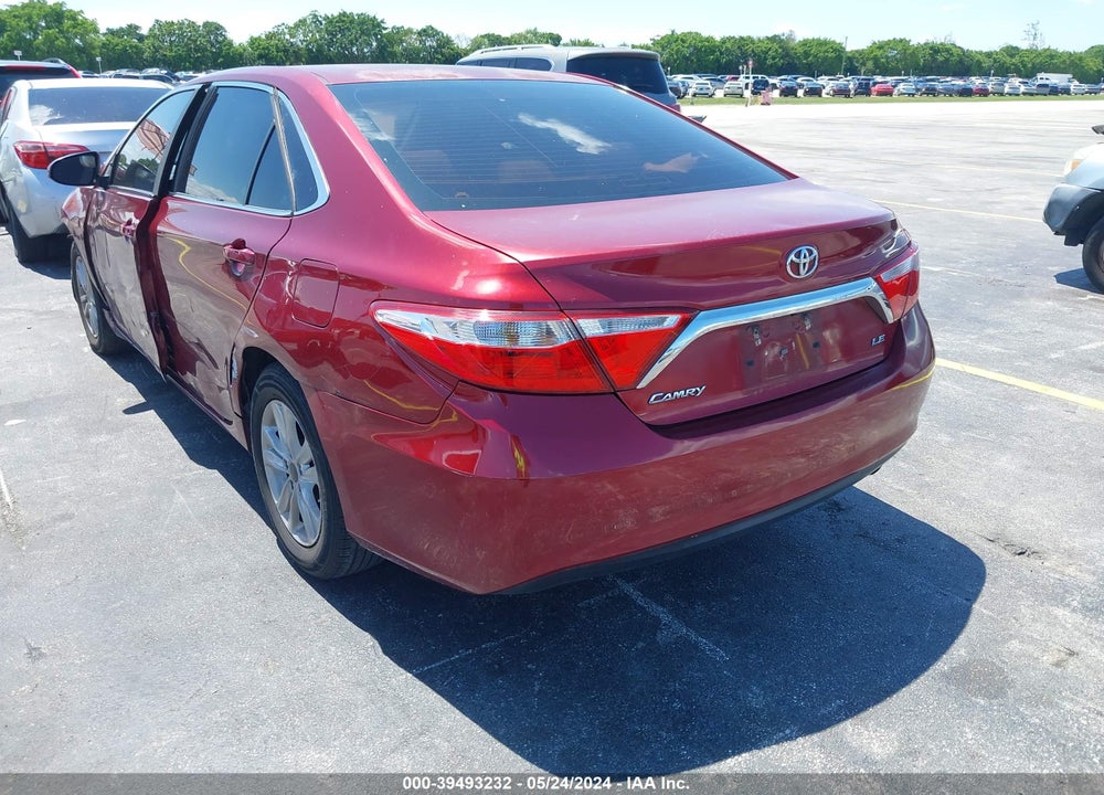 2015 TOYOTA CAMRY LE VIN: 4T1BF1FK5FU933105