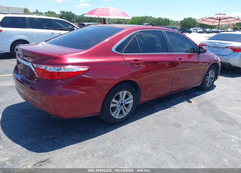 2015 TOYOTA CAMRY LE VIN: 4T1BF1FK5FU933105