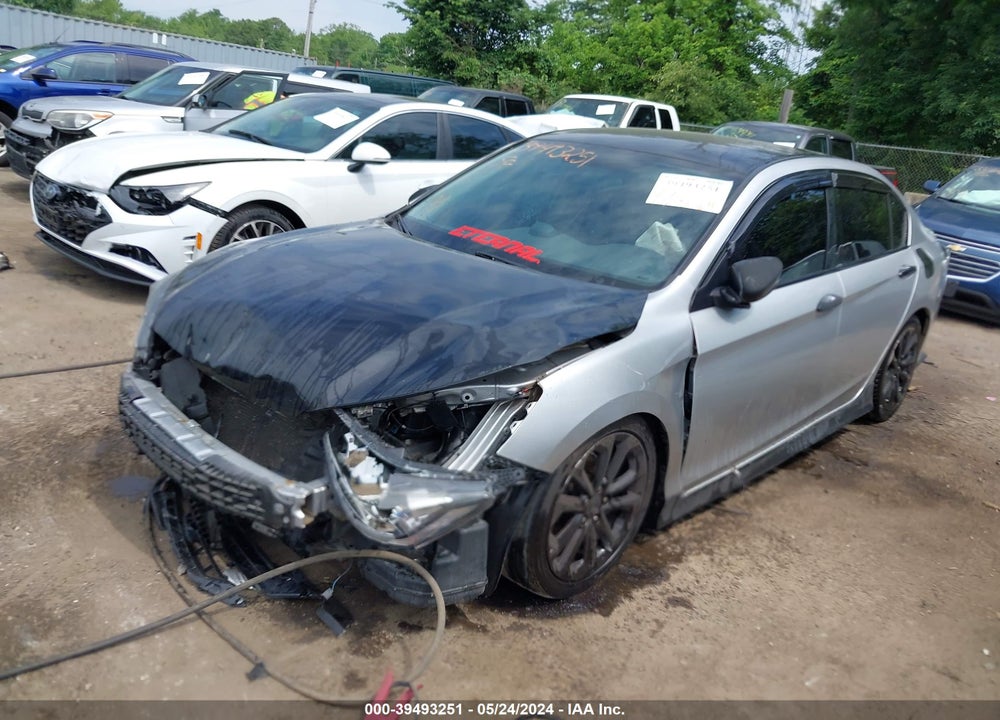2014 HONDA ACCORD SPORT VIN: 1HGCR2F52EA016849