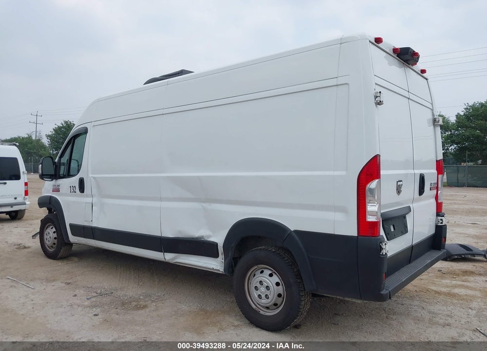 2021 RAM PROMASTER 2500 HIGH ROOF 159 WB VIN: 3C6LRVDG0ME585397