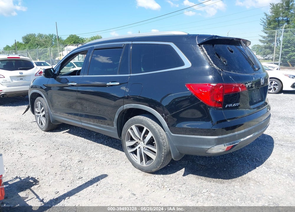 2017 HONDA PILOT ELITE VIN: 5FNYF6H00HB095200
