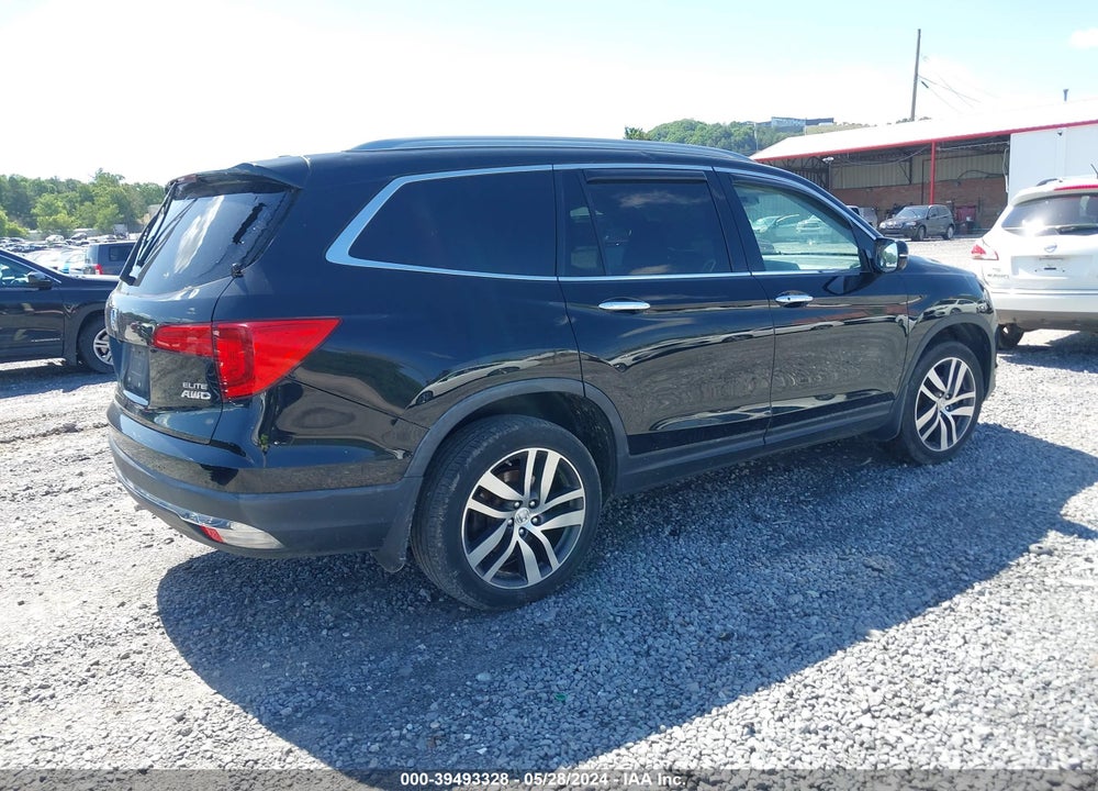 2017 HONDA PILOT ELITE VIN: 5FNYF6H00HB095200