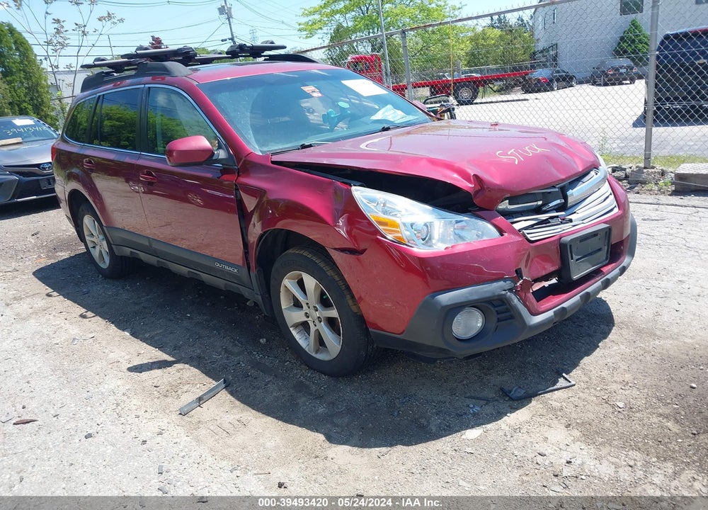 2014 SUBARU OUTBACK 2.5I PREMIUM VIN: 4S4BRBDC5E3318471