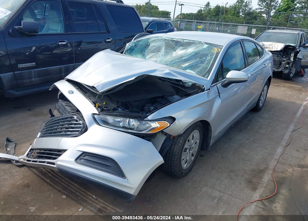 2013 FORD FUSION S VIN: 3FA6P0G77DR252428