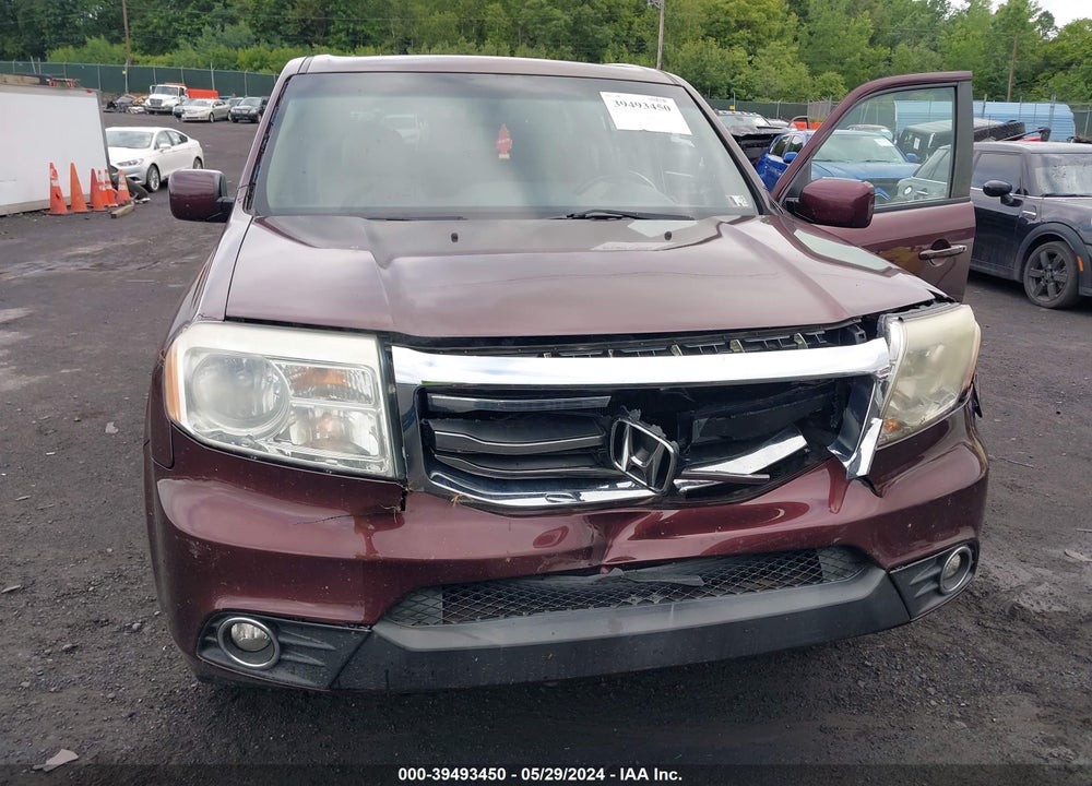 2012 HONDA PILOT EX-L VIN: 5FNYF4H52CB016103