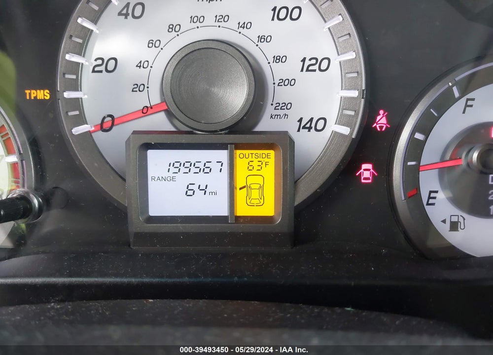 2012 HONDA PILOT EX-L VIN: 5FNYF4H52CB016103