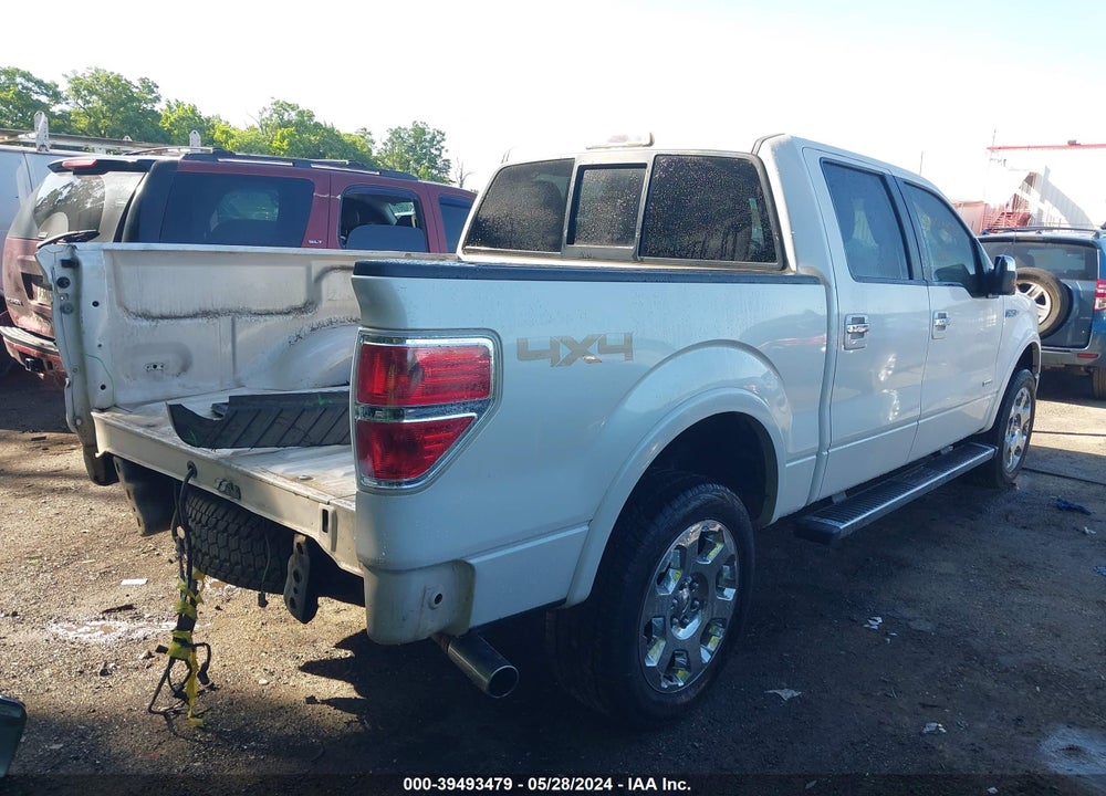 2012 FORD F-150 LARIAT VIN: 1FTFW1ET2CFB69505
