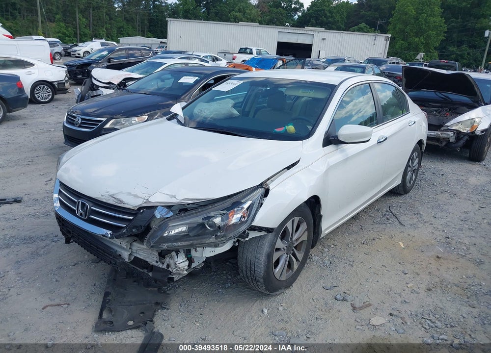 2014 HONDA ACCORD LX VIN: 1HGCR2F37EA205558