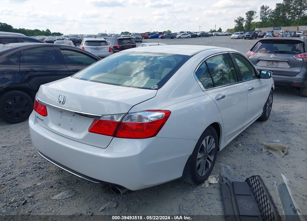 2014 HONDA ACCORD LX VIN: 1HGCR2F37EA205558