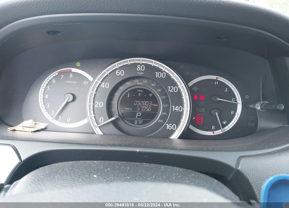 2014 HONDA ACCORD LX VIN: 1HGCR2F37EA205558