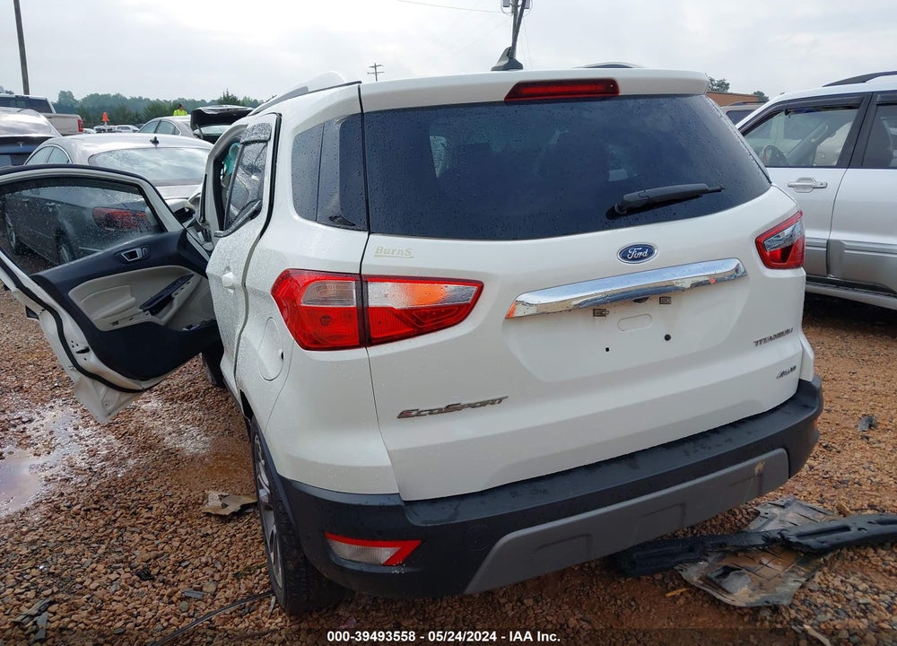 2019 FORD ECOSPORT TITANIUM VIN: MAJ6S3KL7KC285963