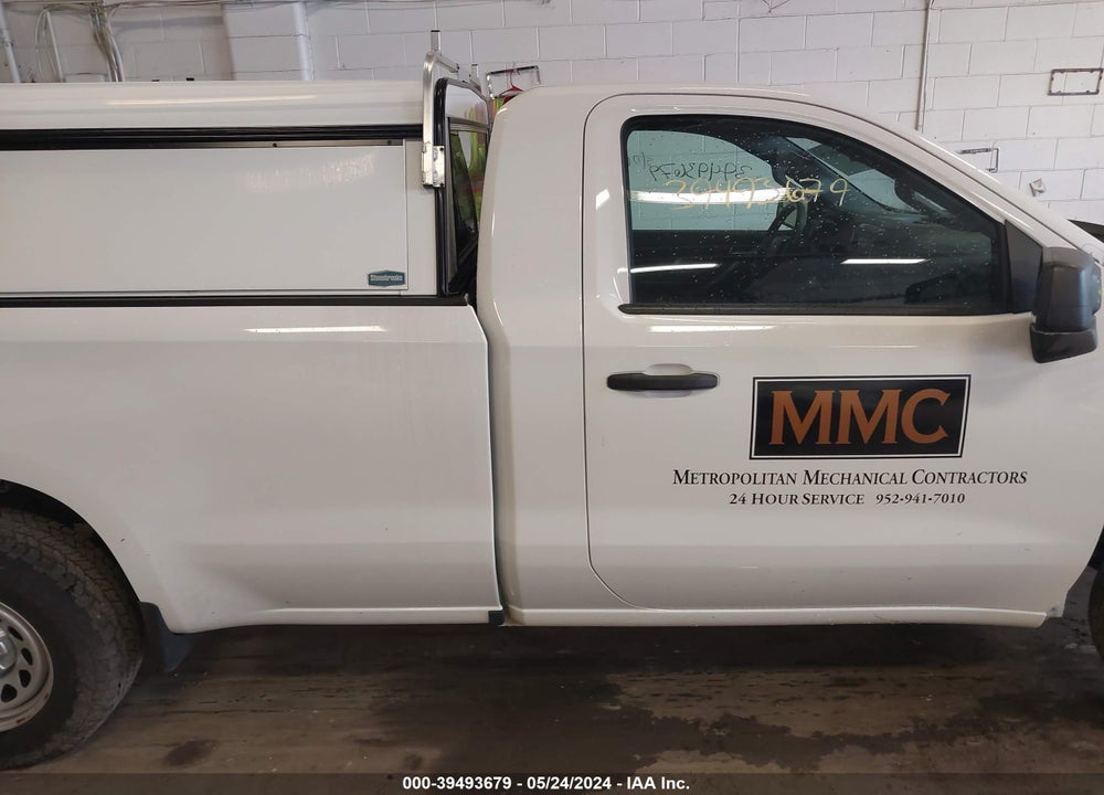 2021 CHEVROLET SILVERADO 1500 2WD REGULAR CAB LONG BED WT VIN: 3GCNWAEH2MG168040