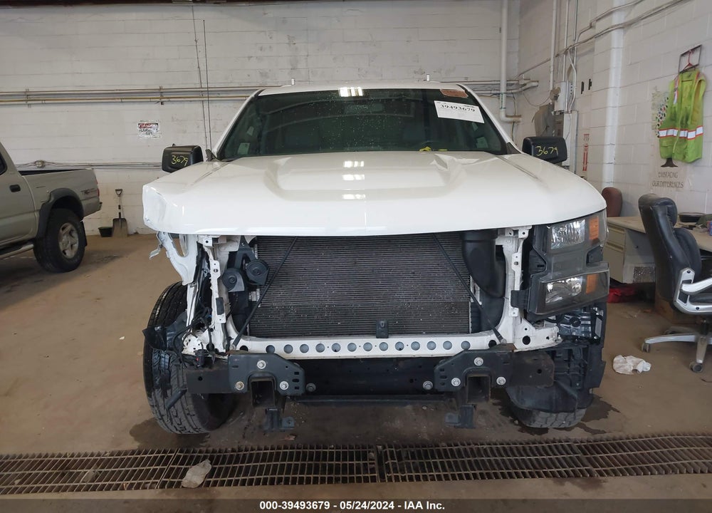 2021 CHEVROLET SILVERADO 1500 2WD REGULAR CAB LONG BED WT VIN: 3GCNWAEH2MG168040