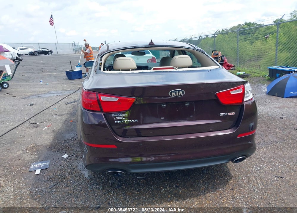 2015 KIA OPTIMA EX VIN: 5XXGN4A73FG486362