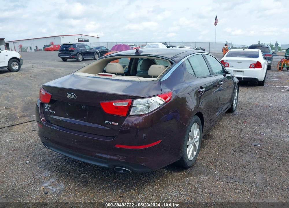 2015 KIA OPTIMA EX VIN: 5XXGN4A73FG486362