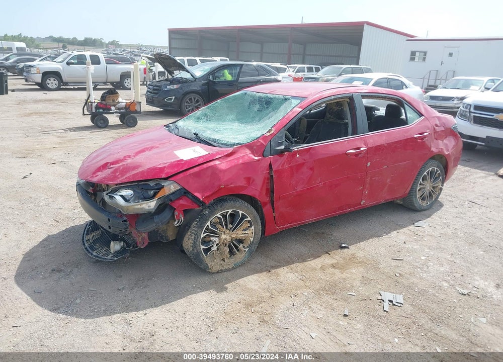 2015 TOYOTA COROLLA S PLUS VIN: 2T1BURHE8FC276734