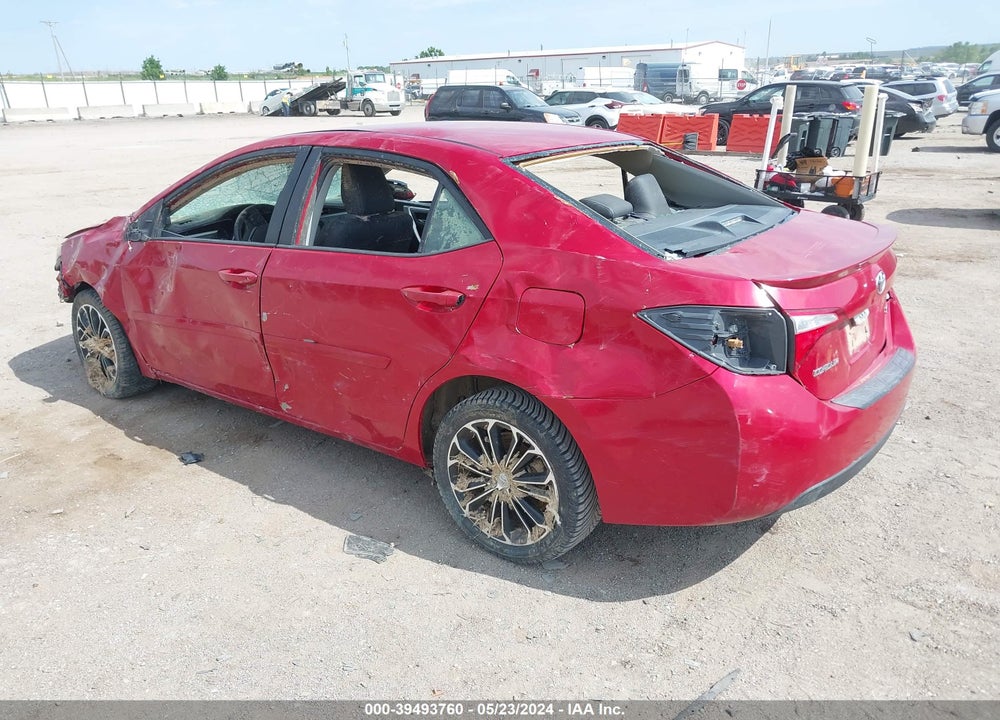 2015 TOYOTA COROLLA S PLUS VIN: 2T1BURHE8FC276734