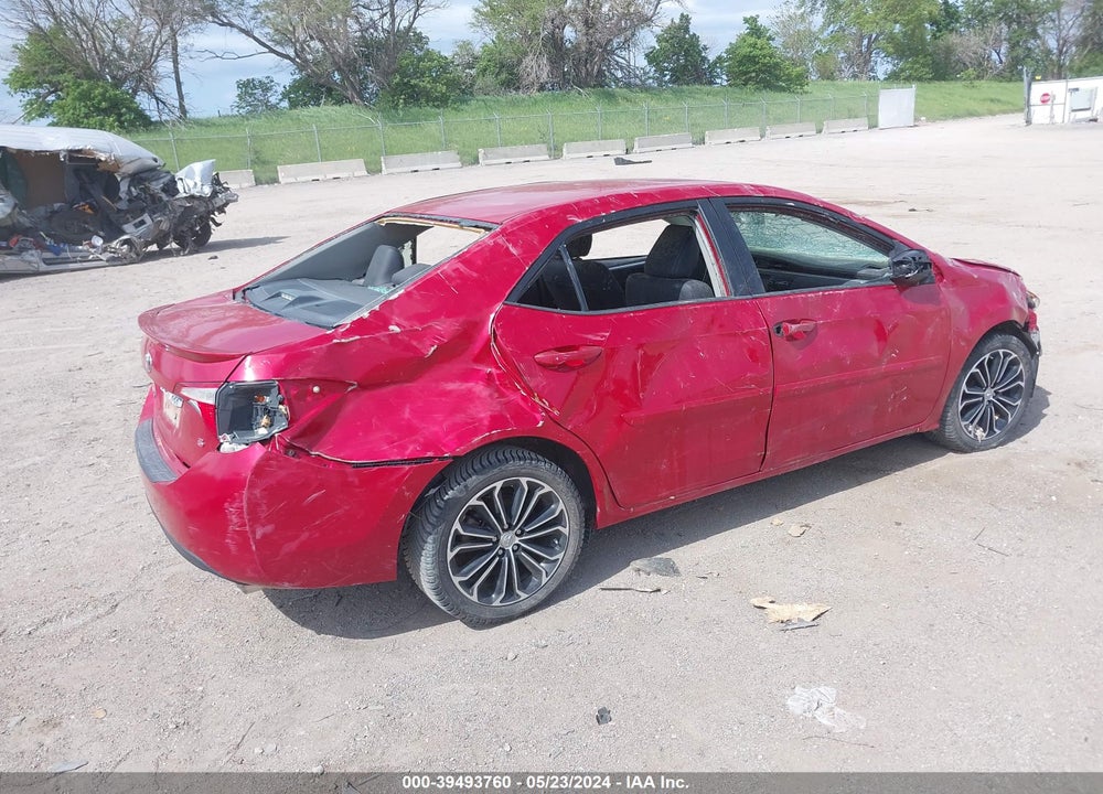 2015 TOYOTA COROLLA S PLUS VIN: 2T1BURHE8FC276734