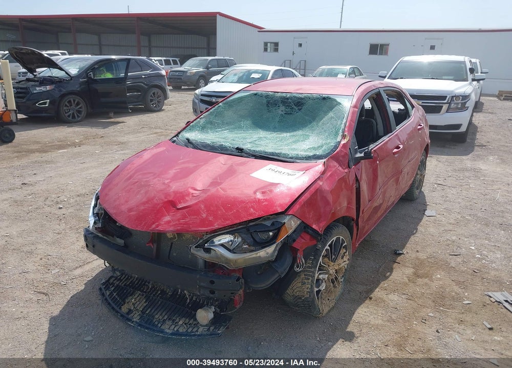 2015 TOYOTA COROLLA S PLUS VIN: 2T1BURHE8FC276734