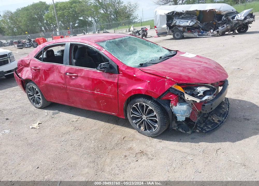 2015 TOYOTA COROLLA S PLUS VIN: 2T1BURHE8FC276734