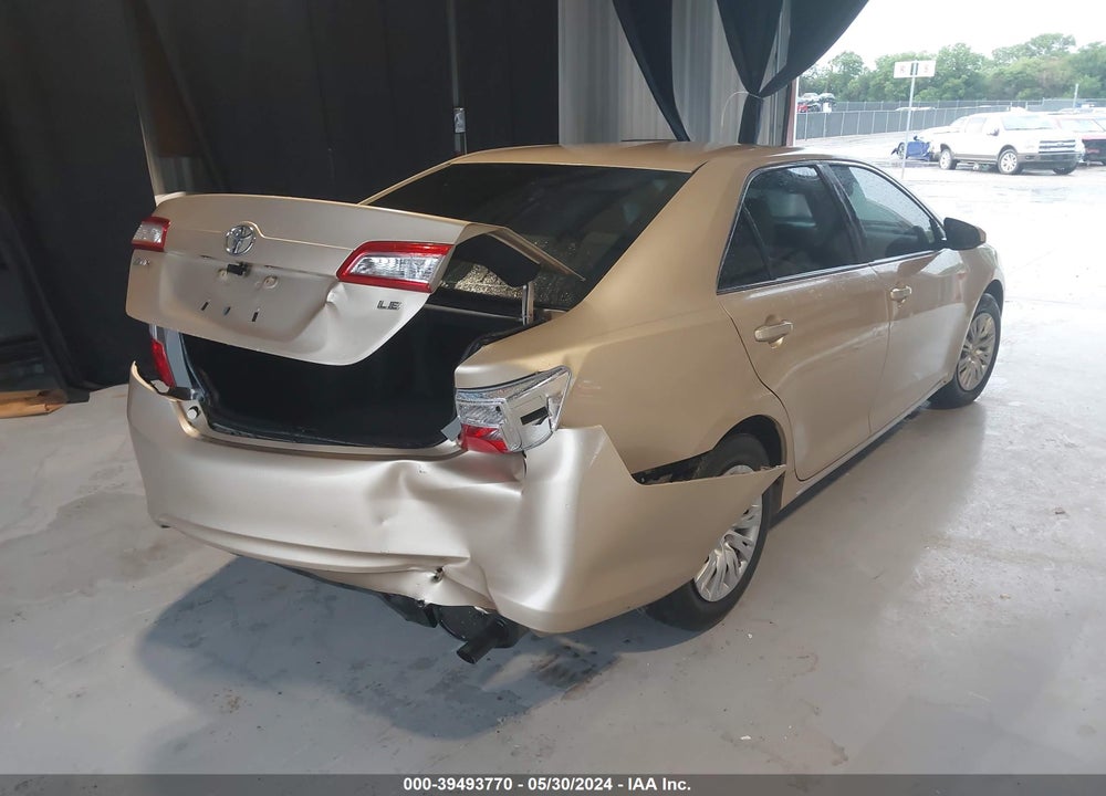 2012 TOYOTA CAMRY LE VIN: 4T1BF1FK1CU046130