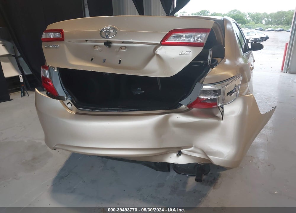 2012 TOYOTA CAMRY LE VIN: 4T1BF1FK1CU046130
