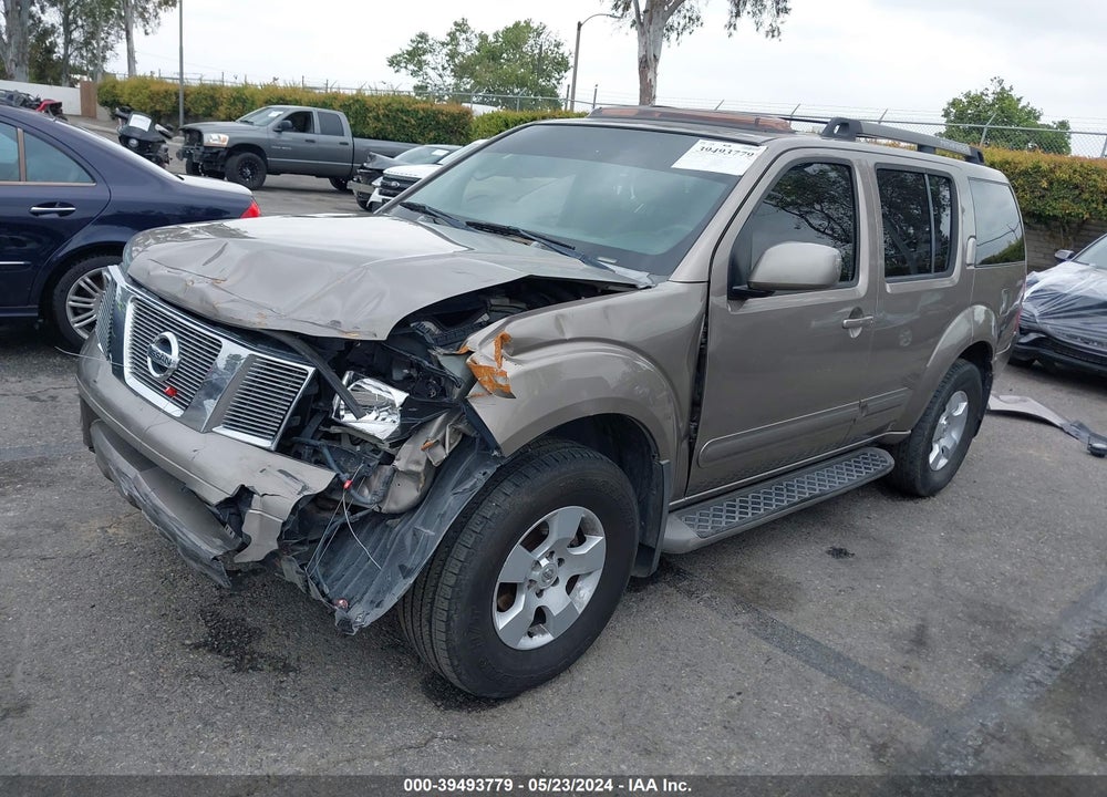 2007 NISSAN PATHFINDER SE VIN: 5N1AR18U67C632822