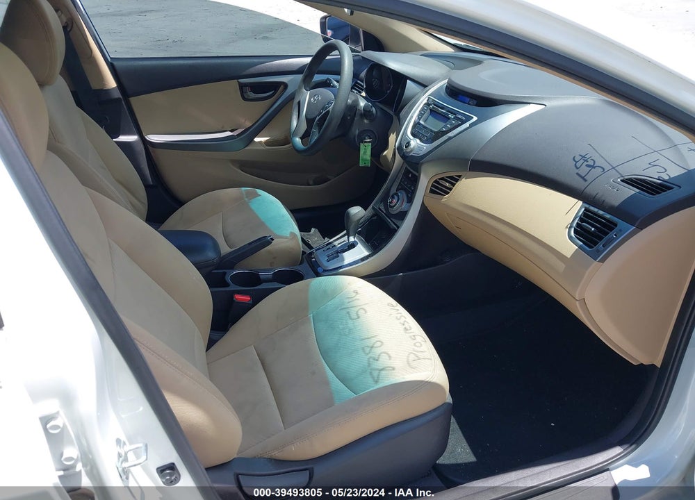 2012 HYUNDAI ELANTRA GLS VIN: 5NPDH4AE5CH147773