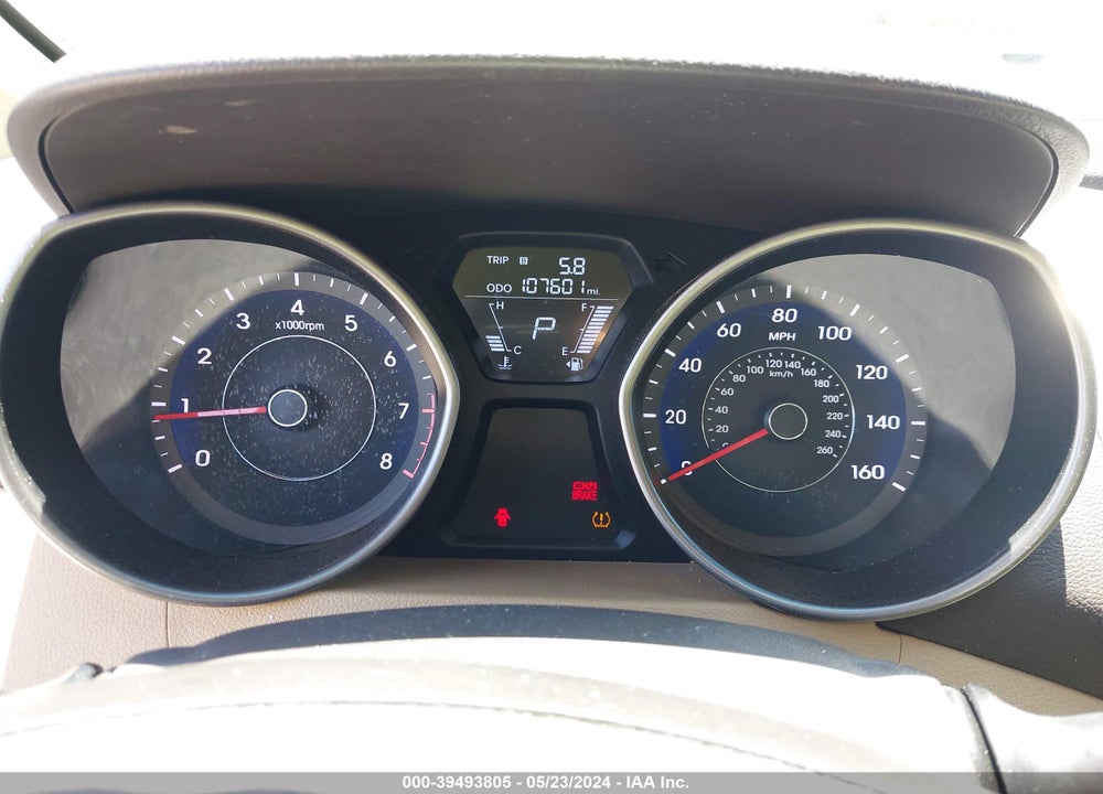 2012 HYUNDAI ELANTRA GLS VIN: 5NPDH4AE5CH147773
