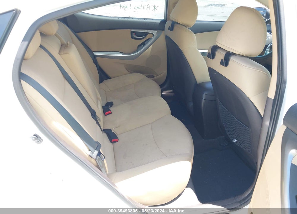 2012 HYUNDAI ELANTRA GLS VIN: 5NPDH4AE5CH147773