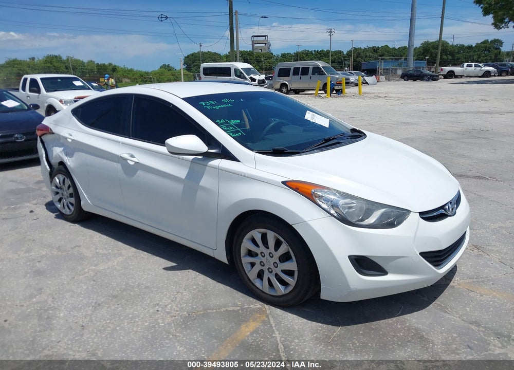 2012 HYUNDAI ELANTRA GLS VIN: 5NPDH4AE5CH147773