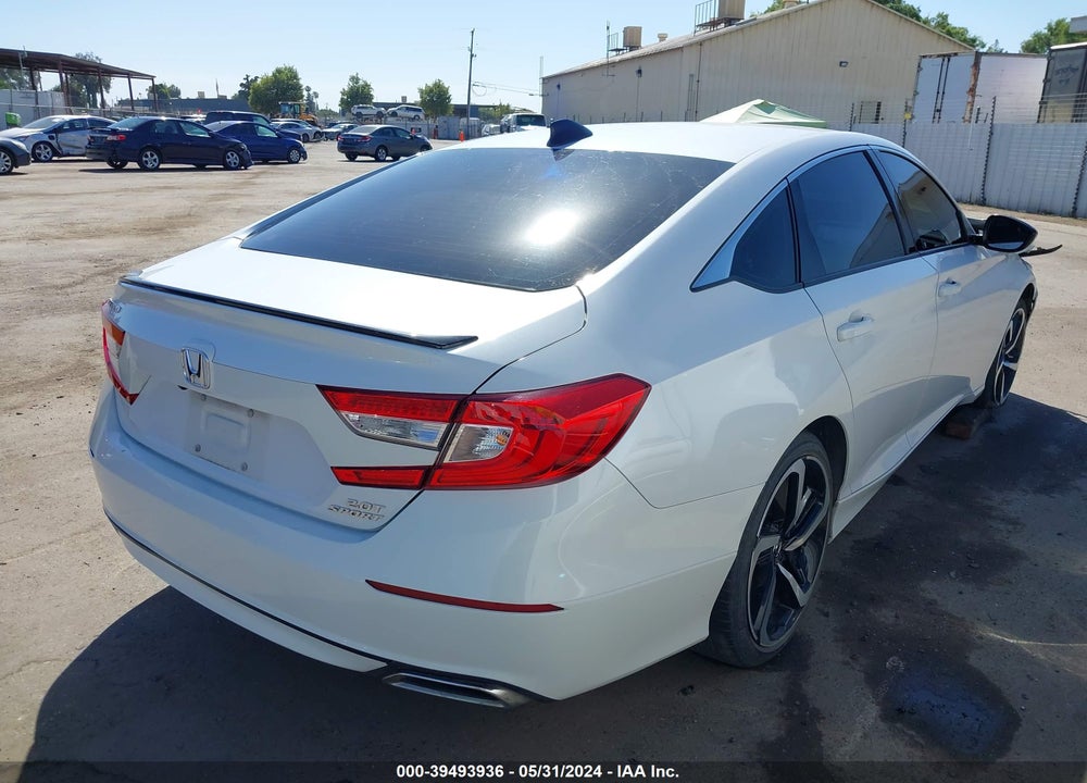 2021 HONDA ACCORD SPORT 2.0T VIN: 1HGCV2F39MA010023