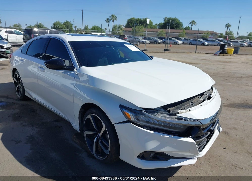 2021 HONDA ACCORD SPORT 2.0T VIN: 1HGCV2F39MA010023