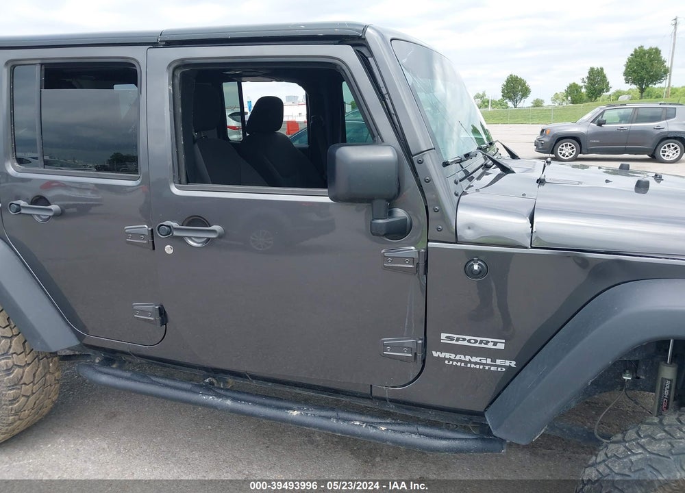 2017 JEEP WRANGLER UNLIMITED SPORT 4X4 VIN: 1C4BJWDG3HL732438