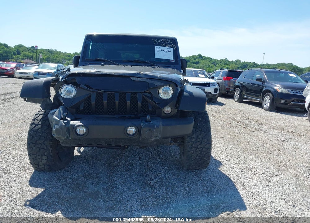 2017 JEEP WRANGLER UNLIMITED SPORT 4X4 VIN: 1C4BJWDG3HL732438
