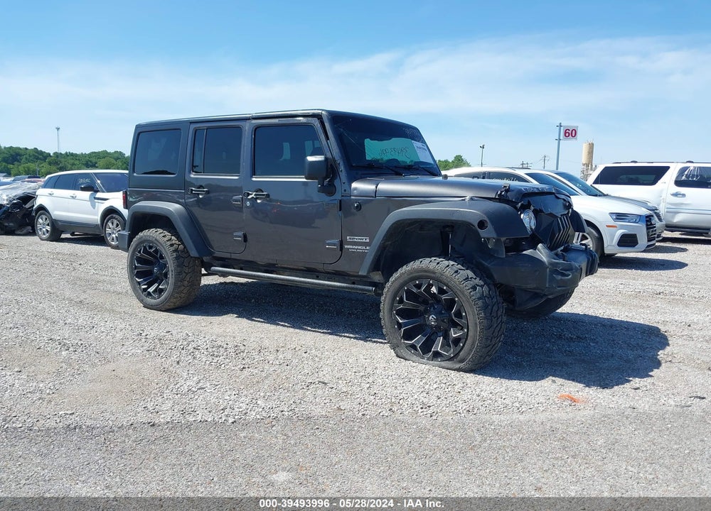 2017 JEEP WRANGLER UNLIMITED SPORT 4X4 VIN: 1C4BJWDG3HL732438