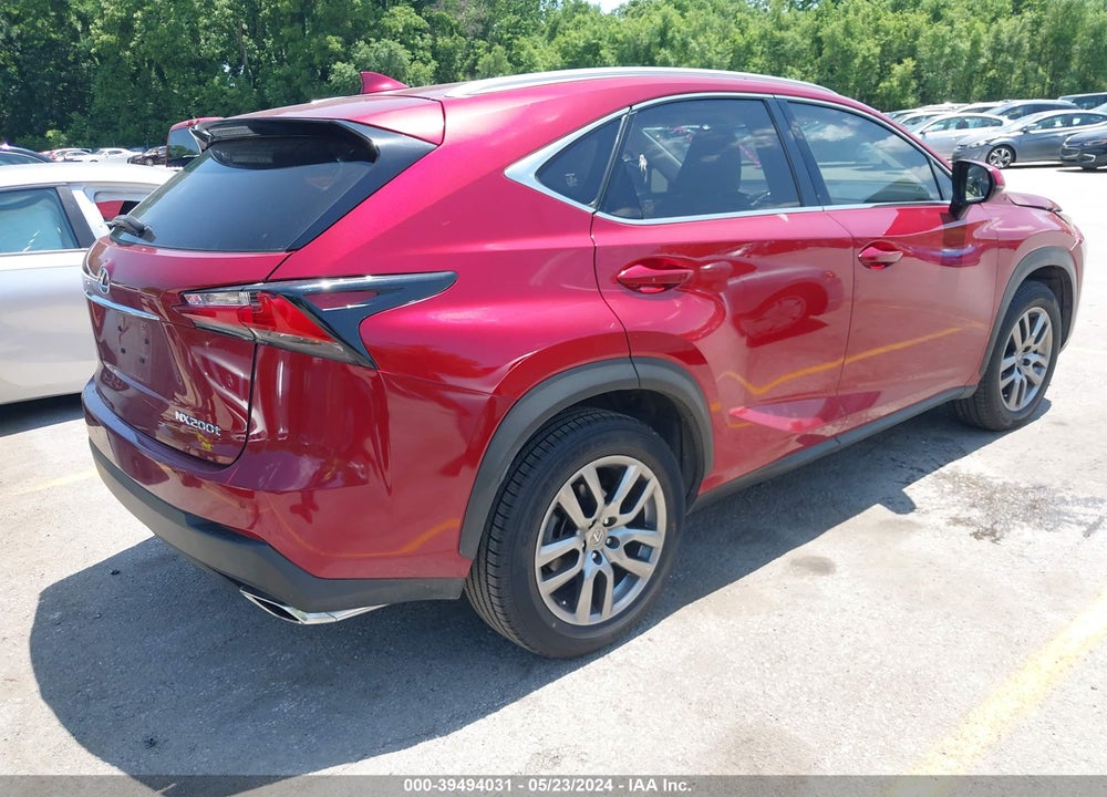2016 LEXUS NX 200T VIN: JTJBARBZ8G2086286