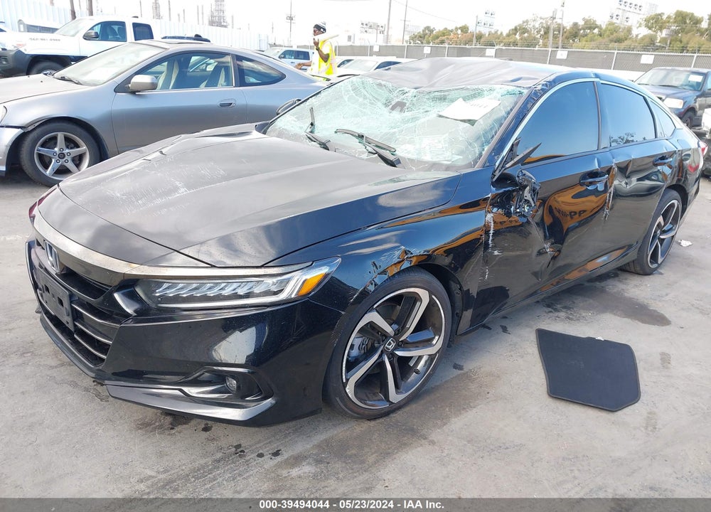 2021 HONDA ACCORD SPORT VIN: 1HGCV1F33MA049281