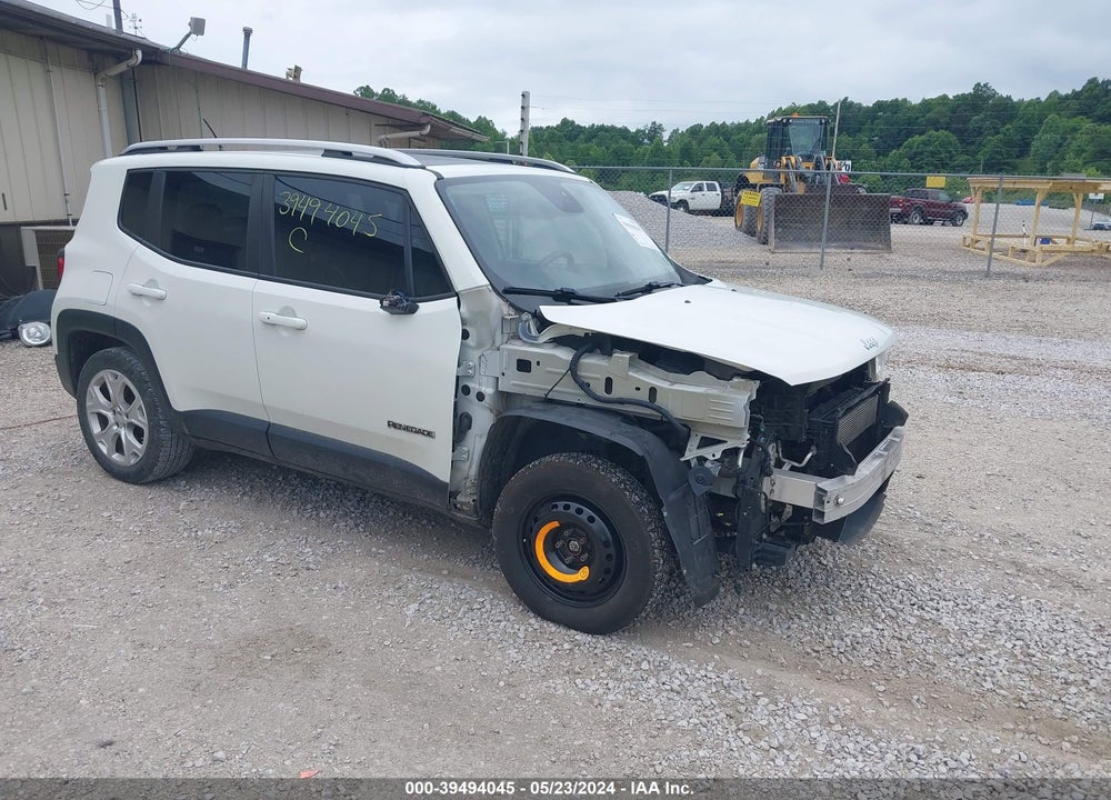 2015 JEEP RENEGADE LIMITED VIN: ZACCJBDT2FPC39272
