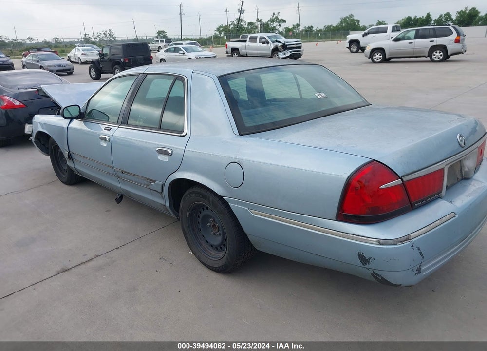 2002 MERCURY GRAND MARQUIS GS VIN: 2MEFM74W92X642998