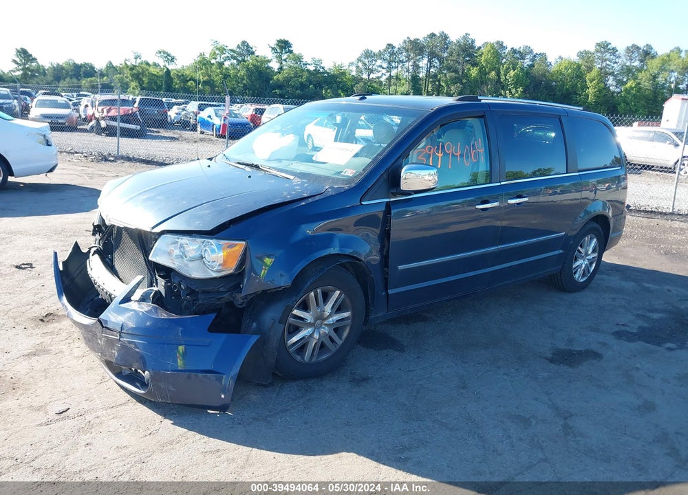 2008 CHRYSLER TOWN & COUNTRY LIMITED VIN: 2A8HR64X58R758817
