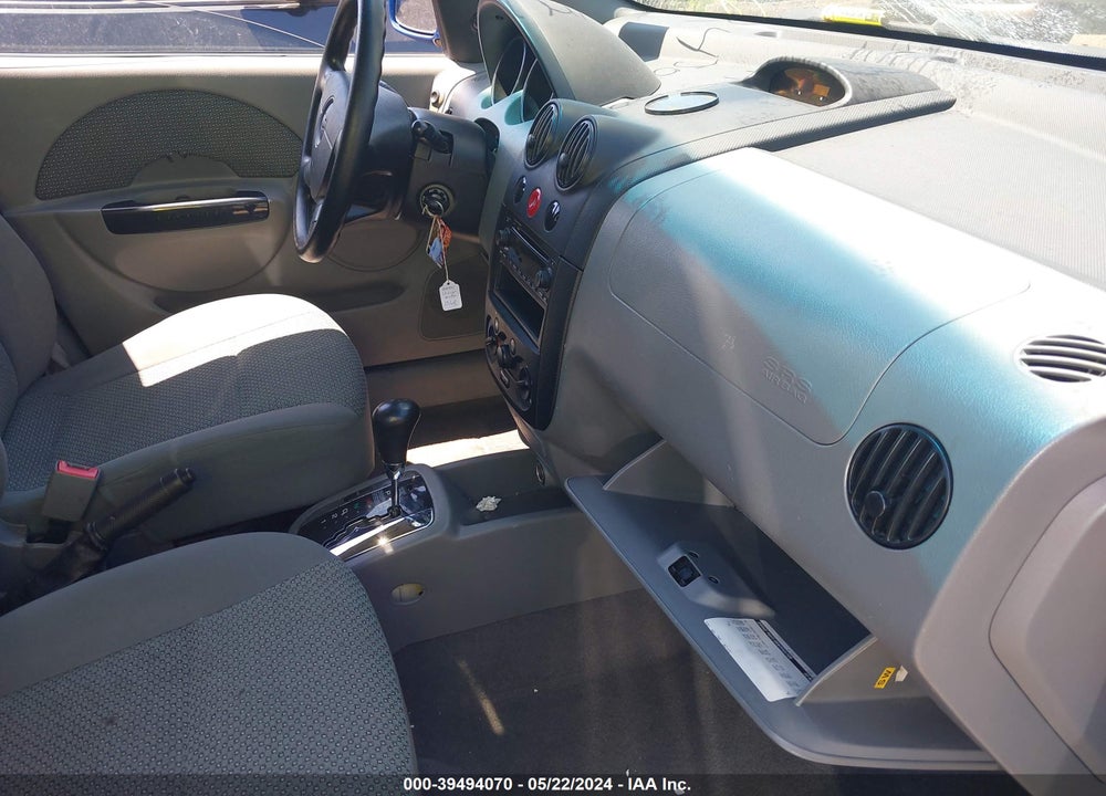 2005 CHEVROLET AVEO LT VIN: KL1TG62615B414677