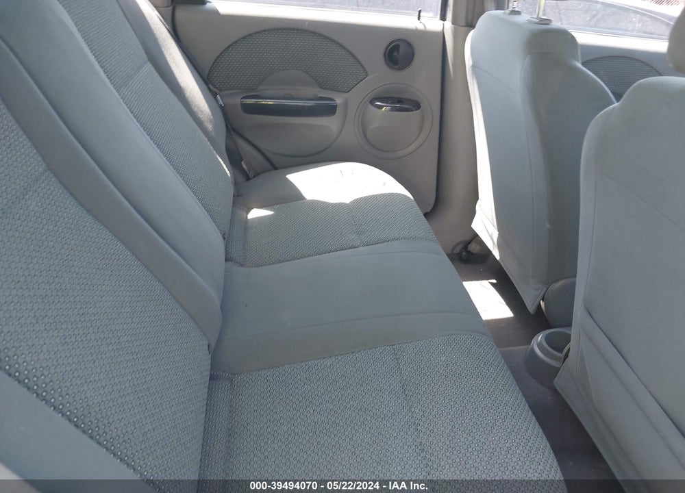 2005 CHEVROLET AVEO LT VIN: KL1TG62615B414677